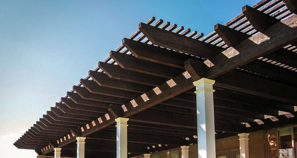 beam profile for pergola