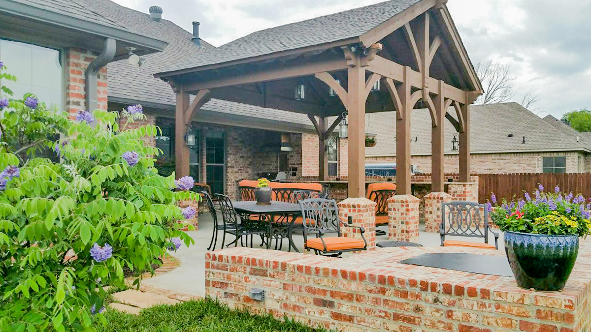 Guse-pavilion-outdoor-kitchen Pavilion with outdoor kitchen